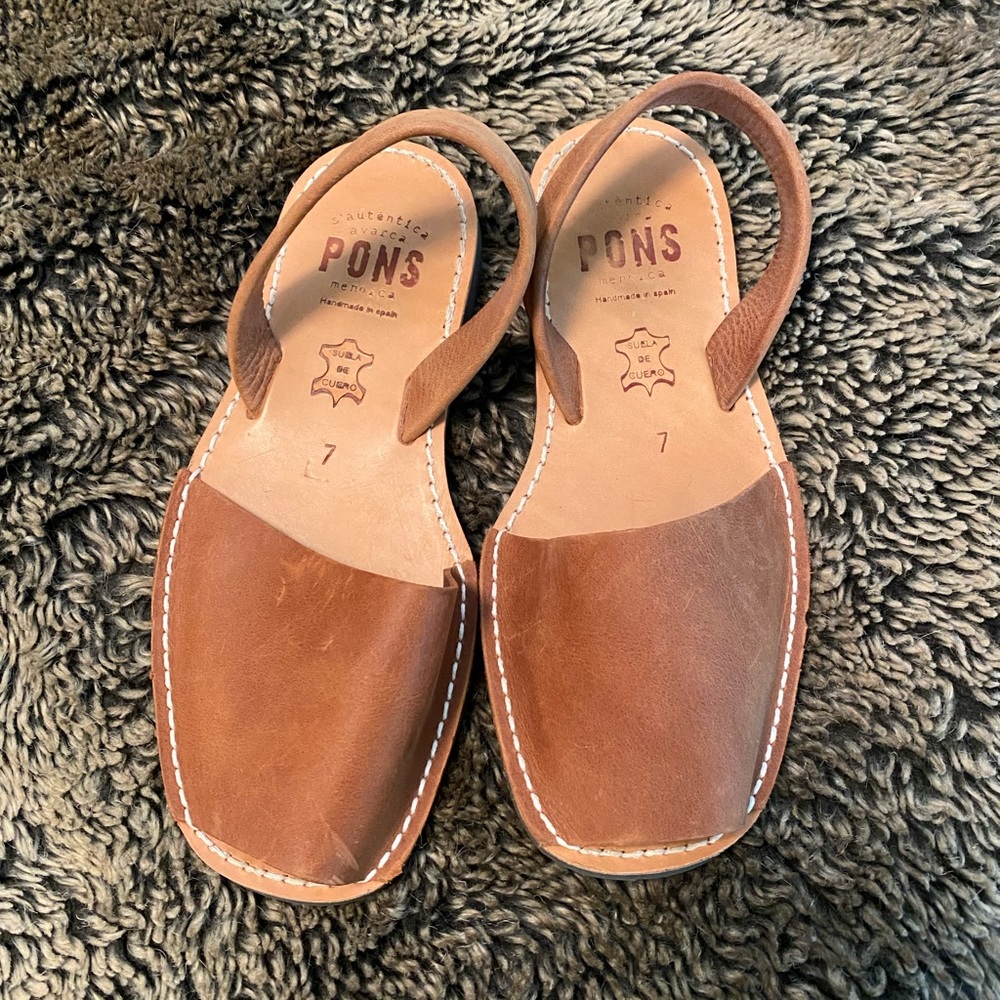 Avarcas Pons size 7